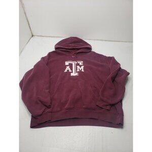 Texas A&M Nike Hoodie Maroon XXL Men's Swoosh Stitched Letters Pullover